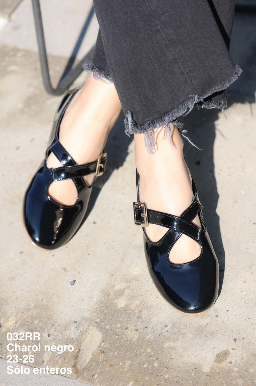 032RR Charol Negro