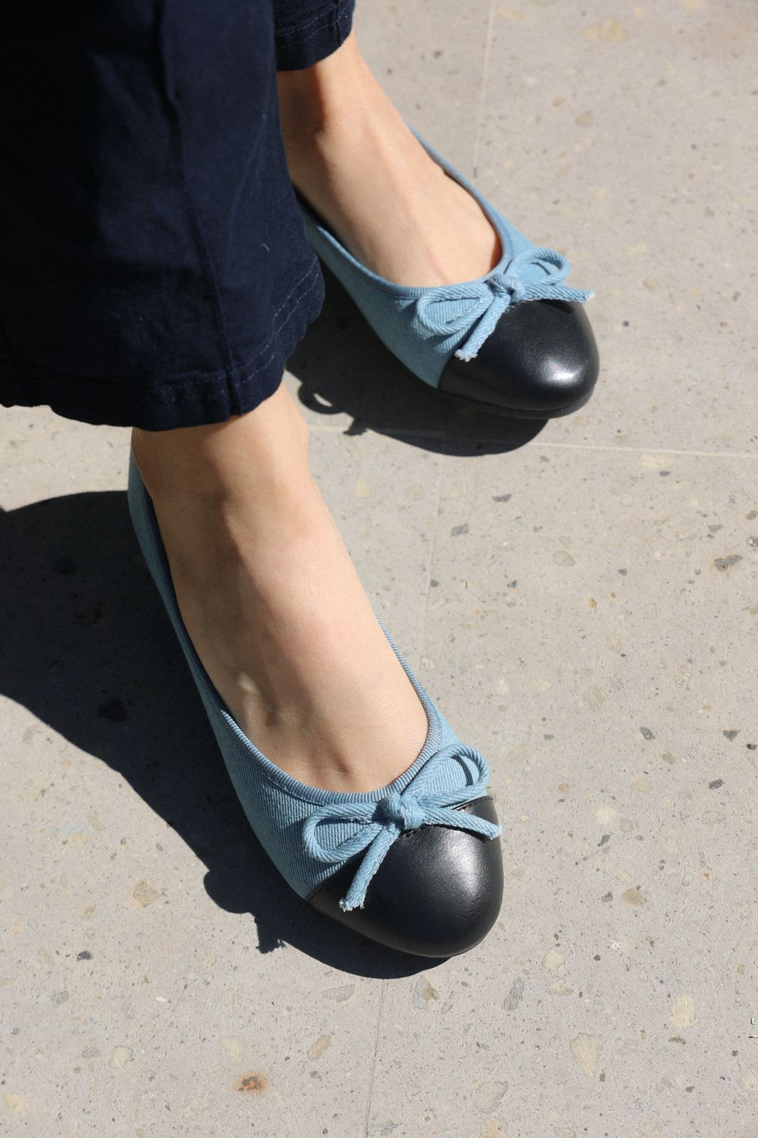 108I Mezclilla Azul/Sintético Negro