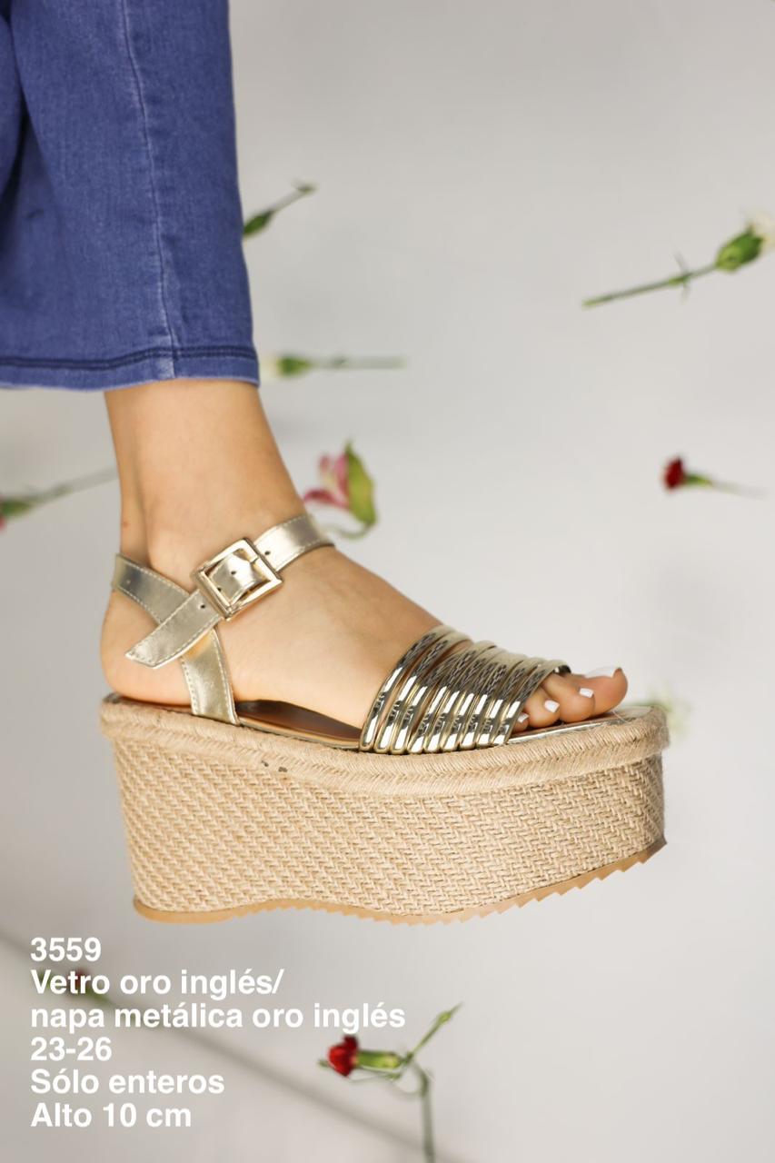 3559 Vetro Oro Inglés/Napa Metálica Oro Inglés