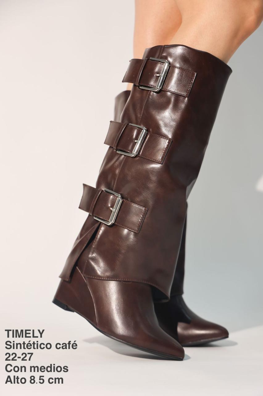TIMELY Sintético Café
