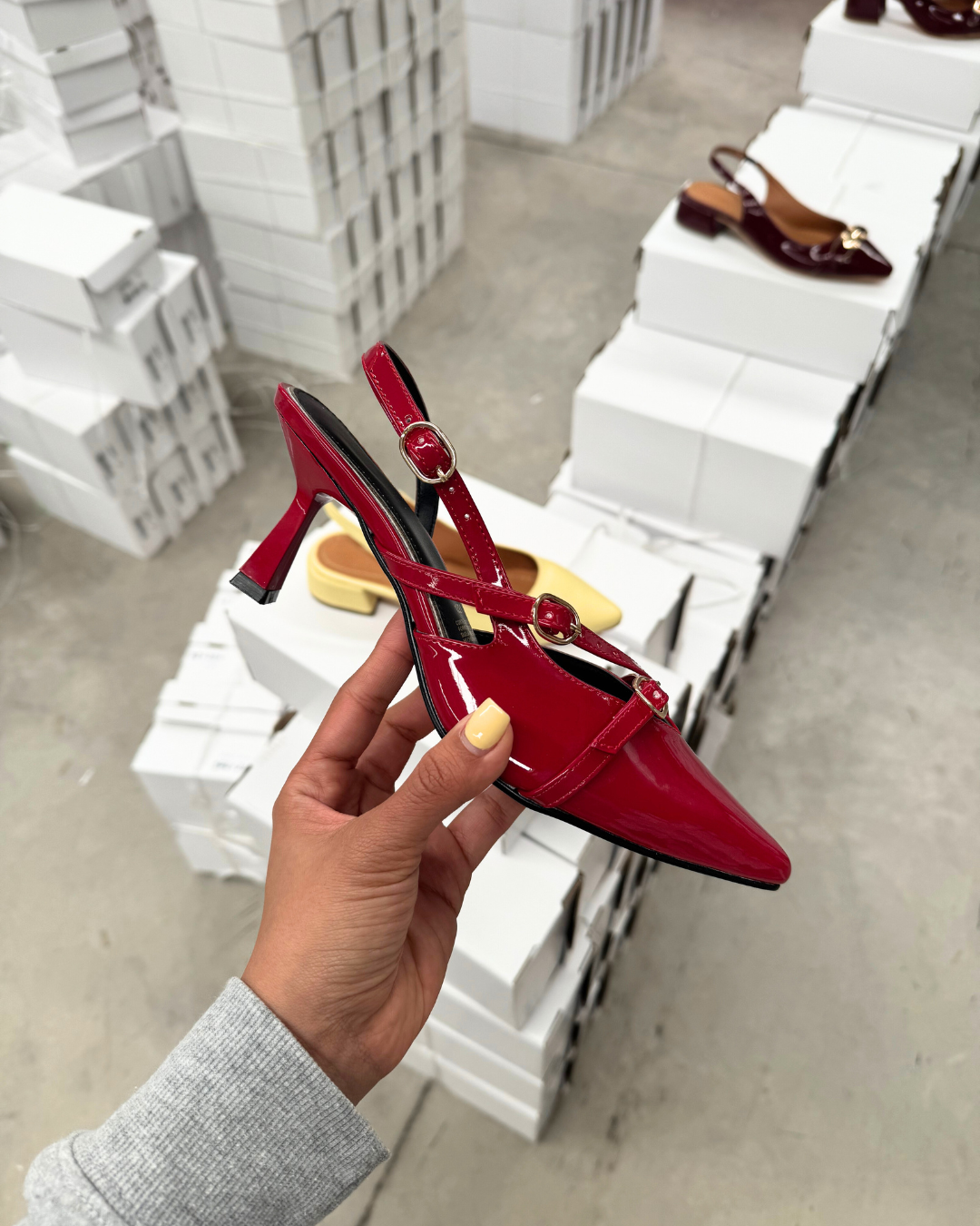 1221L Charol Campari