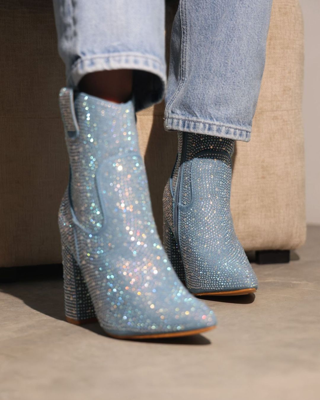 141I Sintético Azul/Pedreria