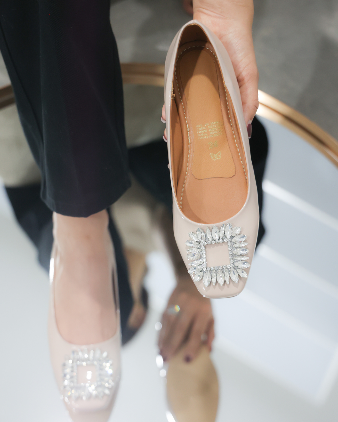 4055R Charol Maquillaje