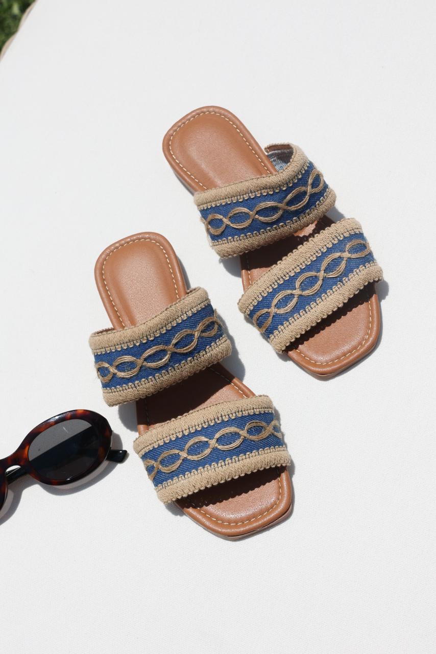 507R Mezclilla Azul/Beige