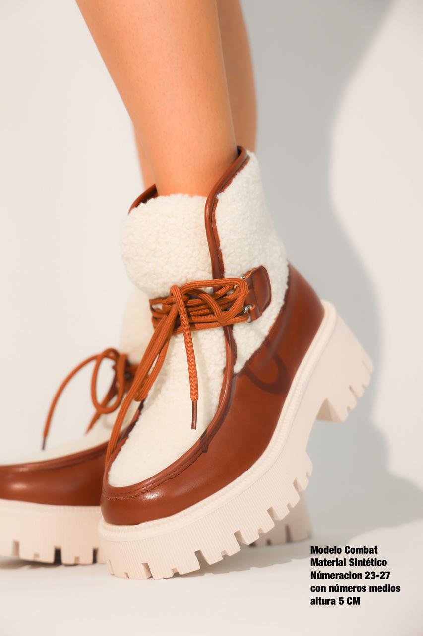 COMBAT SINTETICO CAFE