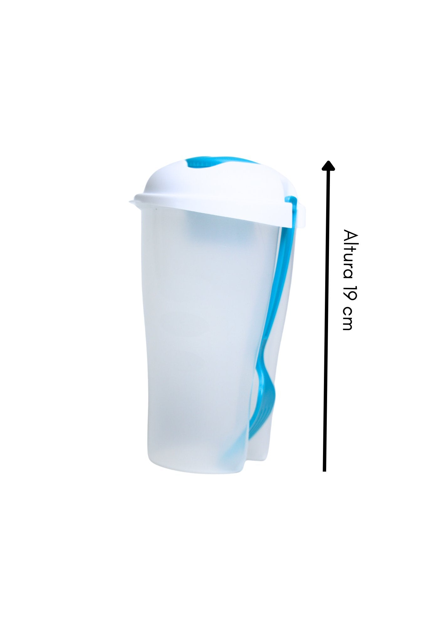 CK26162 Recipiente De Ensalada Azul