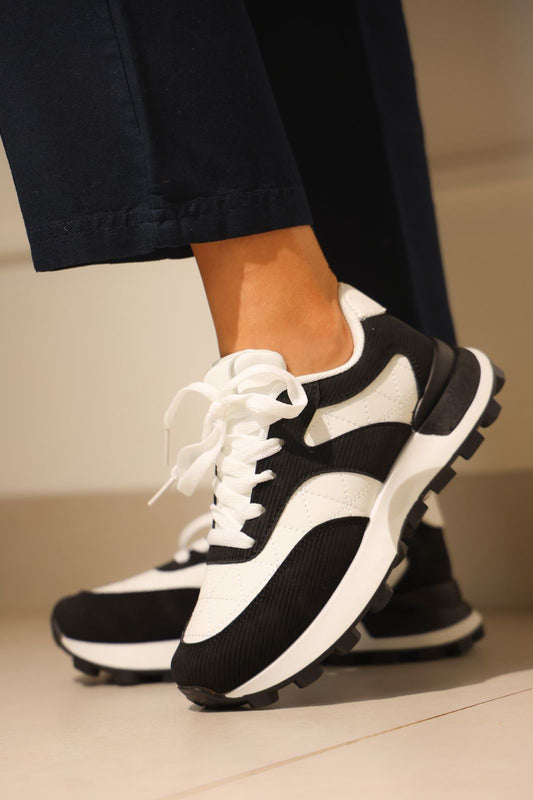 116I Sintético Blanco/Textil negro