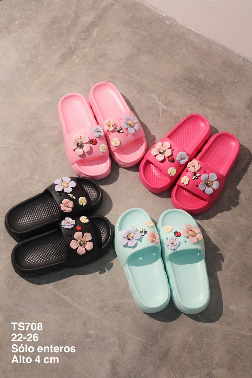 TS708B Aqua/Flores