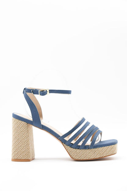 3753 Curri Azul/Yute Natural