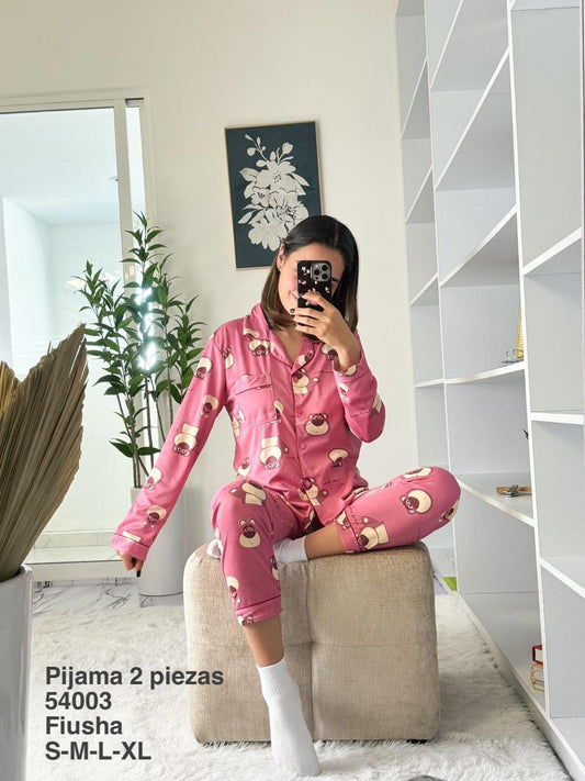 54003  Pijama 2 Piezas Fiusha