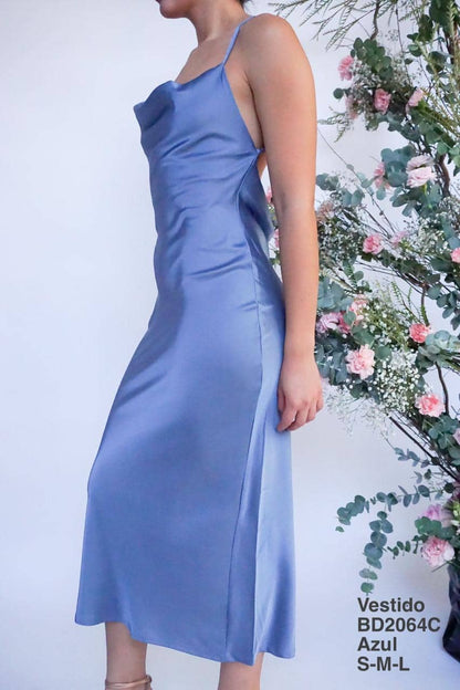 BD2064C Vestido Azul