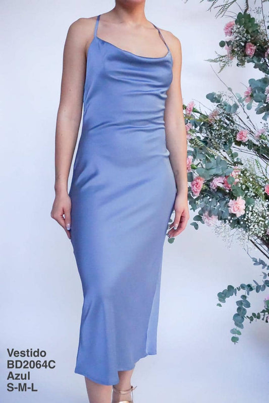 BD2064C Vestido Azul