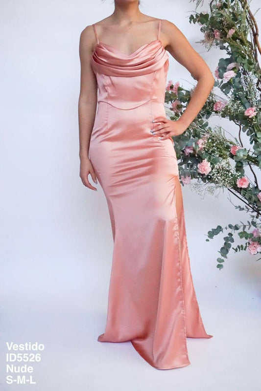 ID5526 Vestido Nude