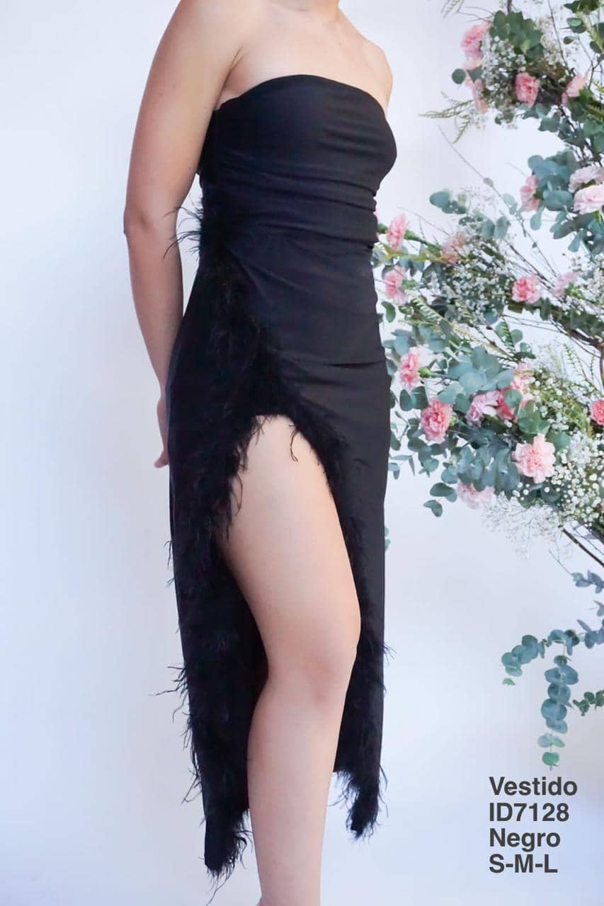 ID7128 Vestido Negro