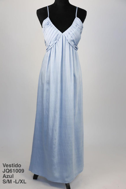 JQ61009 Vestido Azul