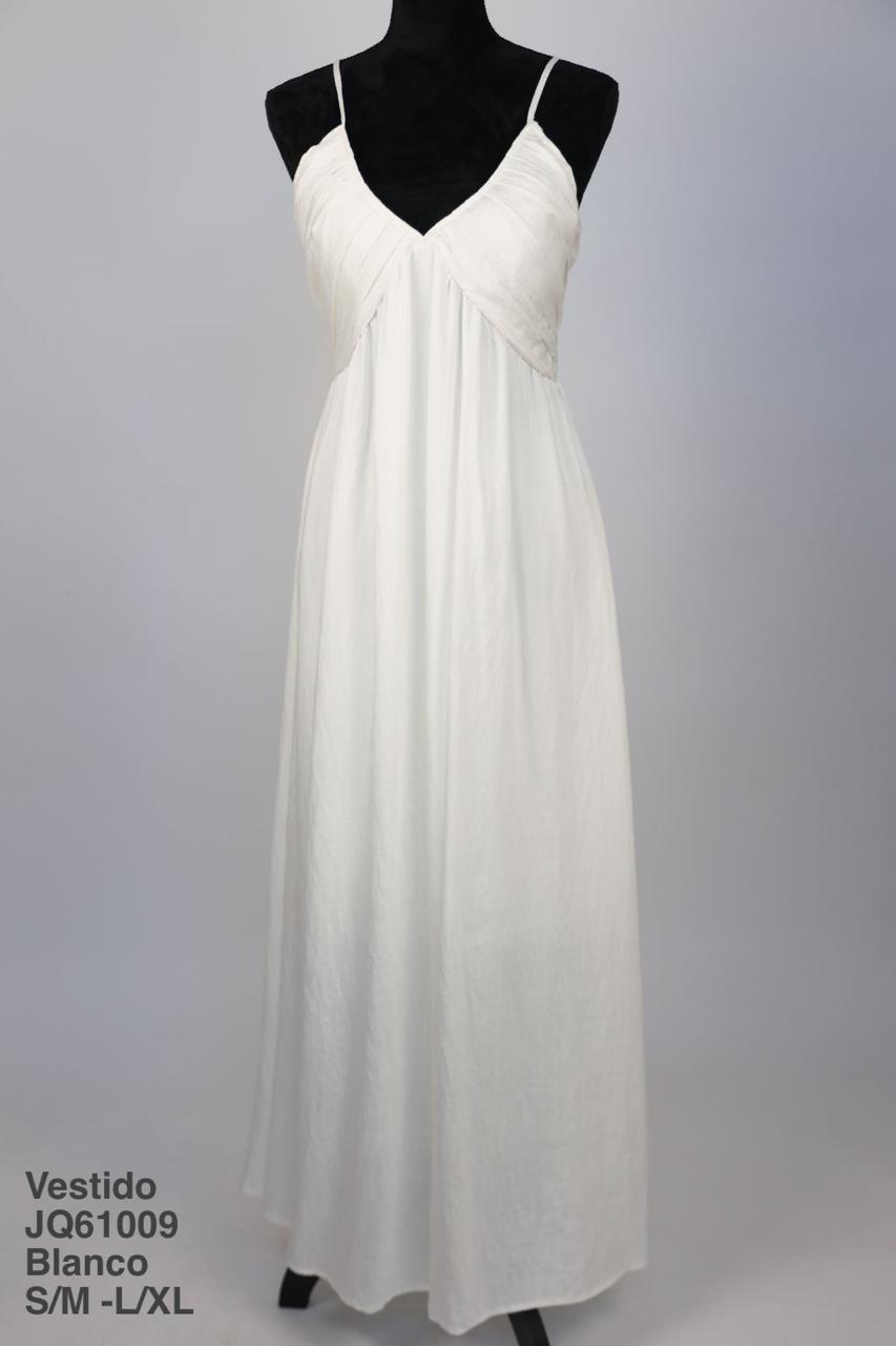 JQ61009 Vestido Blanco