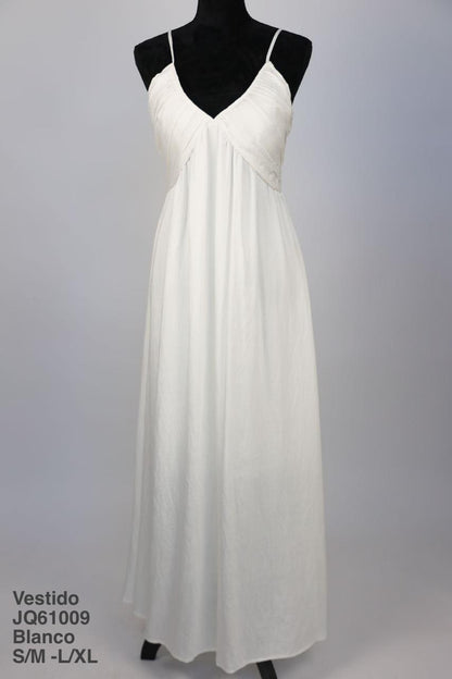 JQ61009 Vestido Blanco