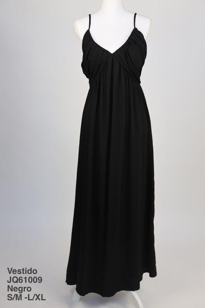 JQ61009 Vestido Negro