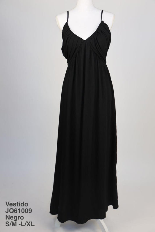 JQ61009 Vestido Negro