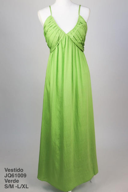 JQ61009 Vestido Verde