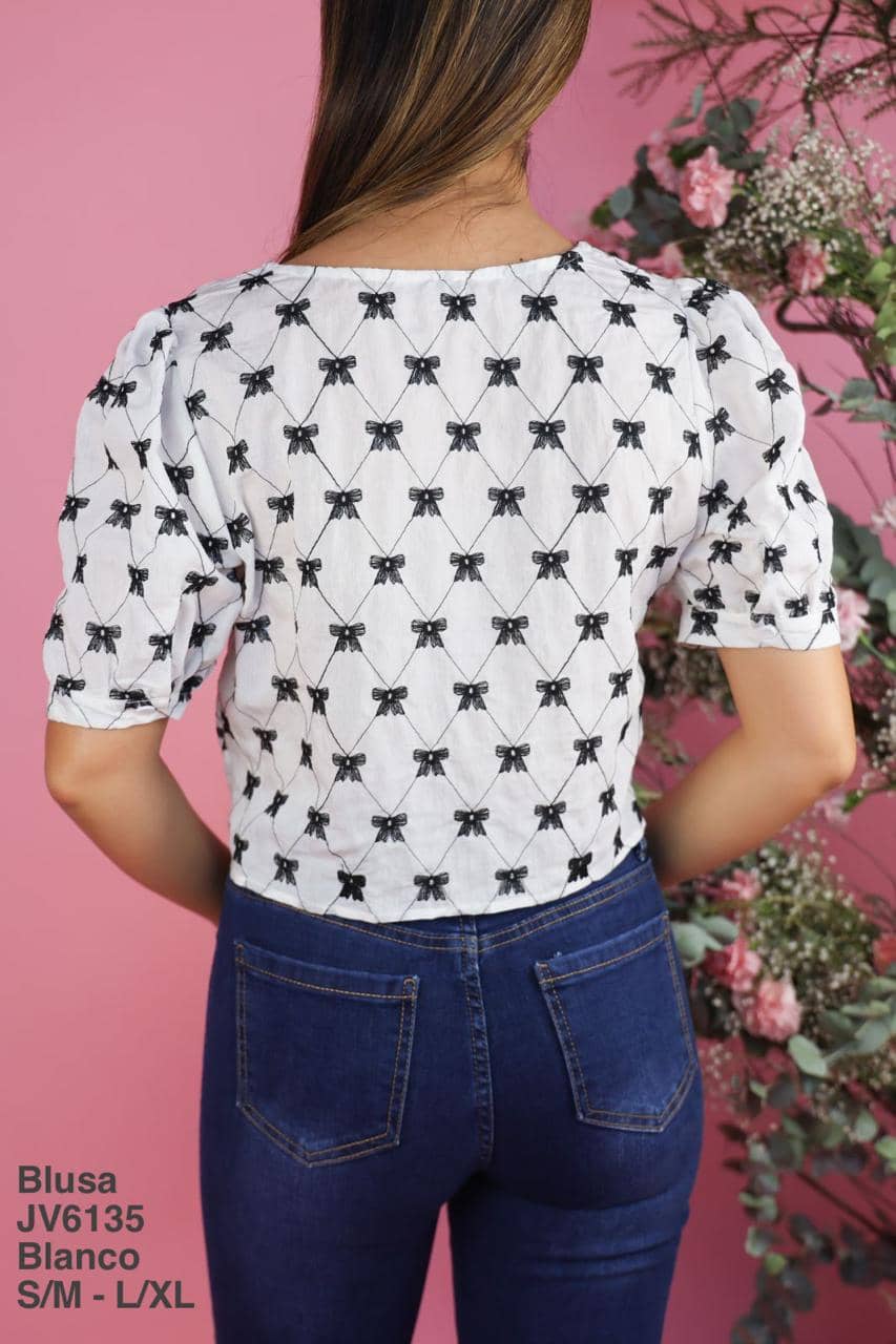 JV6135 Blusa Blanco