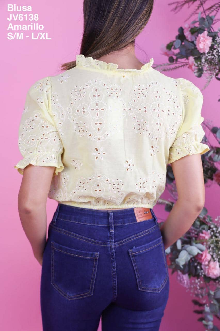 JV6138 Blusa Amarillo