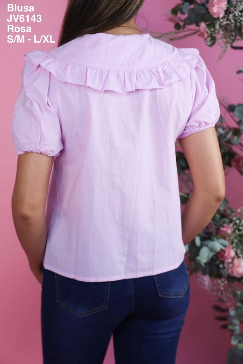 JV6143 Blusa Rosa
