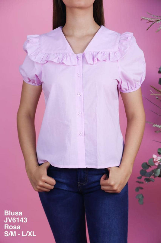 JV6143 Blusa Rosa