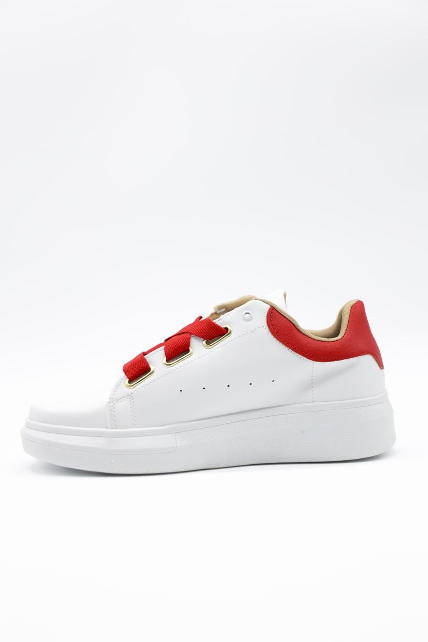 9353 Cabra Blanco/Rojo