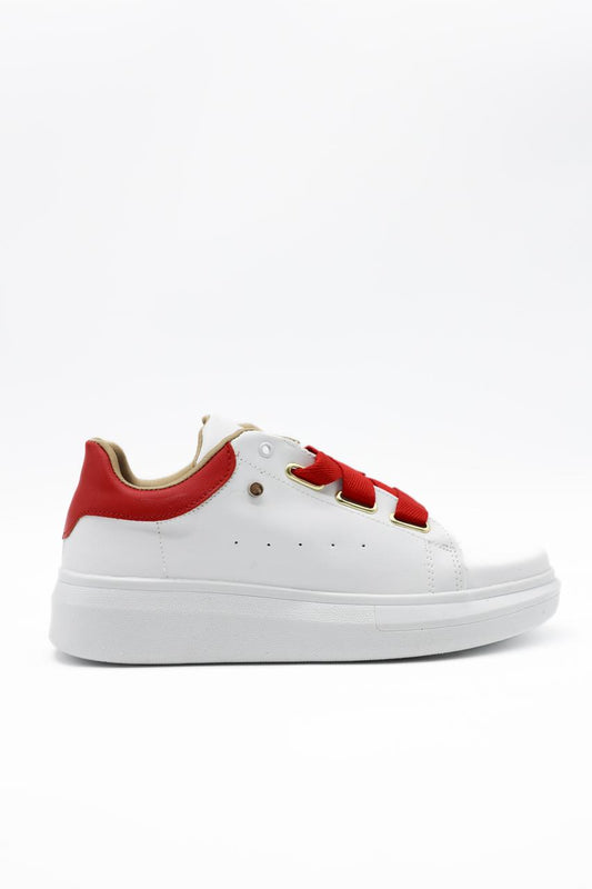 9353 Cabra Blanco/Rojo