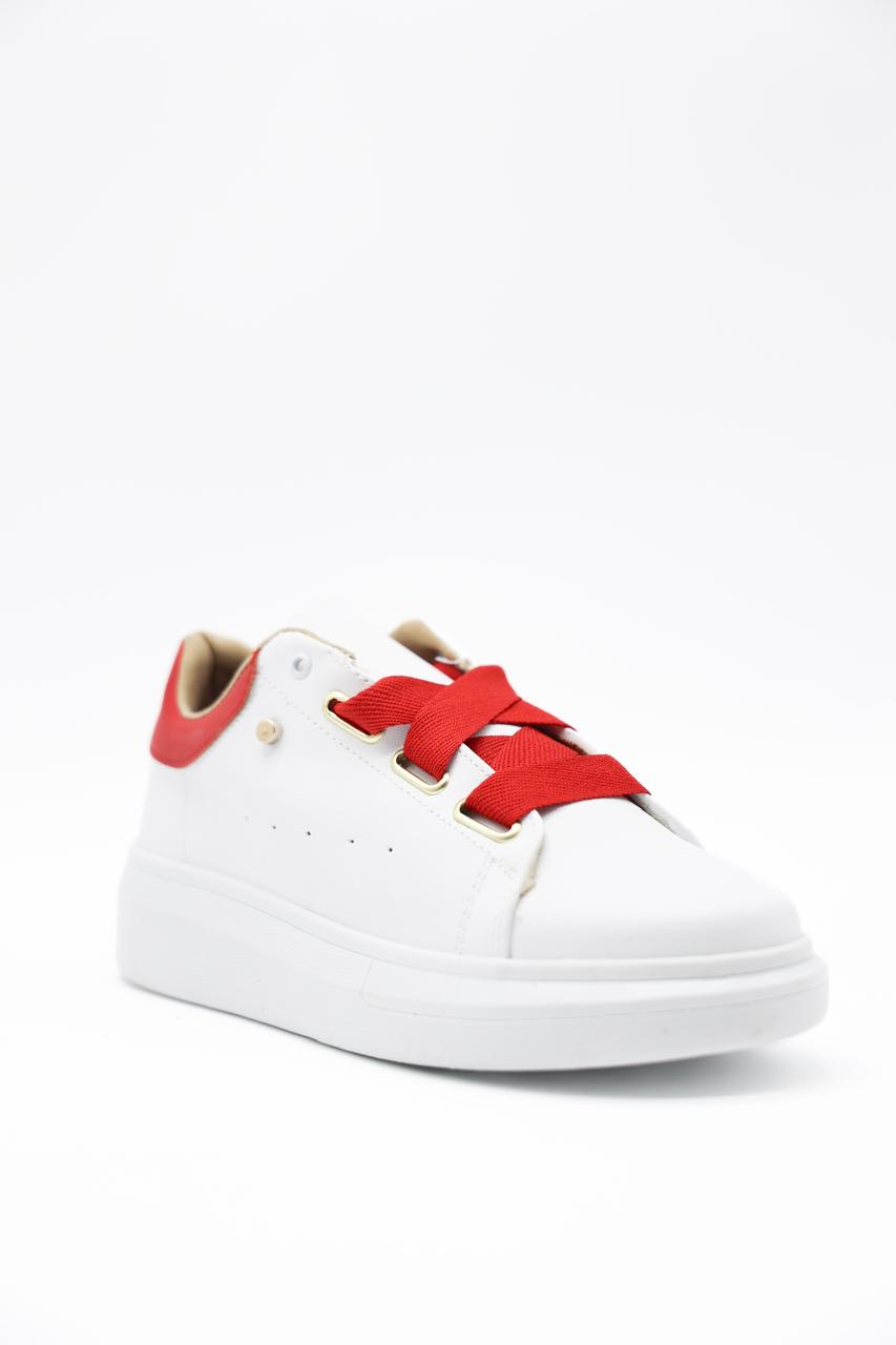 9353 Cabra Blanco/Rojo